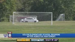 Students return to classroom after asbestos abatement