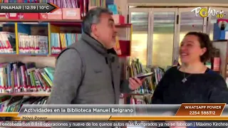 Activities at the Manuel Belgrano Library