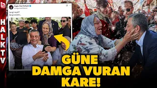 ''SEVGİ NEYDİ, SEVGİ EMEKTİ...'' Güne damga vuran kare! Özgür Özel'e butlancıları çıldırtacak ilgi!