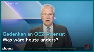 phoenix tagesgespräch mit Joachim Herrmann zum 10. Jahrestag des OEZ-Attentats | 22.07.26
