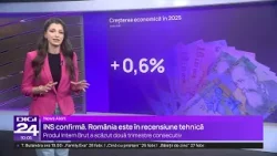 România a intrat în recesiune tehnică. Ce arată datele Institutului Național de Statistică