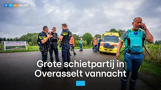 Verslaggever in Overasselt na grote schietpartij van vannacht | RTL Nieuws