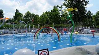 Water Playground at Planty is now open. Children are enjoying the water attractions again