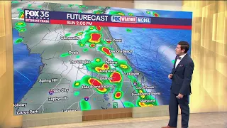 Orlando AM Weather Forecast: More showers, storms for Central Florida on Sunday