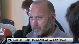 America's Cup. Luna rossa Nisida: "La nostra barca in piazza"