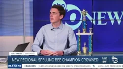 2026 County Regional Spelling Bee champ talks to ABC 10News about his win