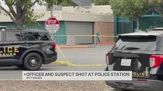 Officer and suspect shot at Pittsburg police station