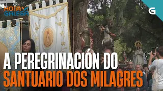 Máis de 3.000 persoas PEREGRINAN ata o Santuario dos Milagres de Reguián | HORA GALEGA
