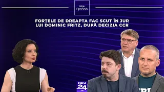 Ediție specială. Forțele de dreapta fac scut în jur lui Dominic Fritz, după decizia CCR