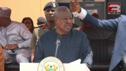 Mahama Commissions 85-Bed Ward, Orders GH¢300M for Completion