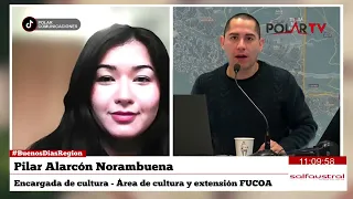 #BuenosDiasRegion Pilar Alarcón , Encargada de cultura - Área de cultura y extensión FUCOA