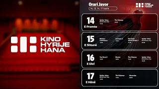 Kino “Hyrije Hana” me program të pasur filmash në orarin javor