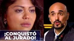 Marianela Domínguez SE QUEBRÓ en la devolución tras cantar "Déjame que me vaya" en Es mi sueño