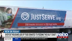 Over 30 thousand lbs of food donated to Feeding the Gulf Coast