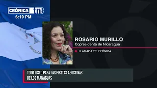 Nicaragua announces the start of the Traditional Festivities of Managua