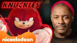 Knuckles Cast Behind the Scenes w/ Sonic the Hedgehog & Idris Elba! | Nickelodeon