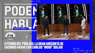 Facundo Arana shares his anecdote with Indio Solari as a tribute - PH Podemos Hablar 2026