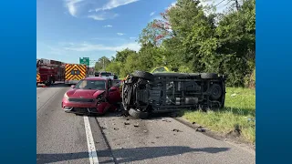 Driver falls asleep, causes multiple-car crash on I-75, FHP says