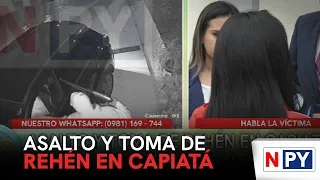 Asalto y toma de rehén en Capiatá