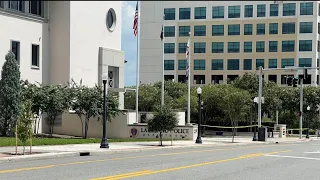 Lakeland Police Department temporarily closed after individual brought a grenade inside