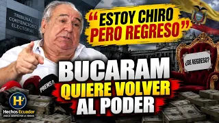 ESTOY CHIRO PERO REGRESO?": La INSÓLITA rueda de prensa de Abdalá Bucaram que sacude al Ecuador