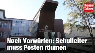 Following Allegations: Principal Must Step Down | krone.tv NEWS