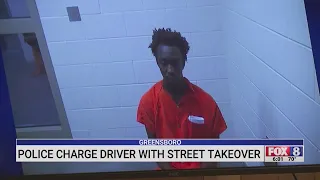 Greensboro police charge driver after street takeover