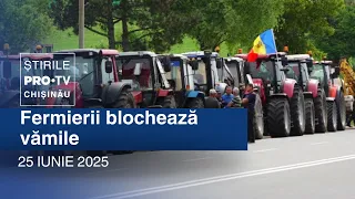 PRO TV News (5:00 PM) | FARMERS BLOCK BORDER CROSSINGS | Moldova