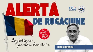 Prayer Alert 1.20 | August 24, 2026, Nicu Gafencu