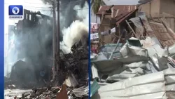 Dosunmu Market Fire, Nasarawa Windstorm Update +More | Eyewitness Update