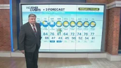 Погода на телеканале WREG в Мемфисе в среду, 1 апреля.