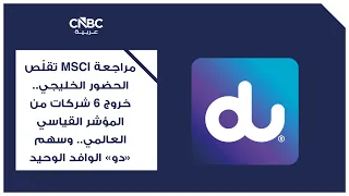 MSCI Review Shrinks Gulf Presence: 6 Companies Exit the Global Standard Index, While "du" Shares ...