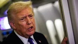 Trump doubles down on racist social media post after White House takes it down