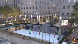 Rockefeller Center’s traditional ice rink opens in NYC