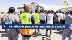 Soudan : 1,4 million de personnes regagnent la capitale