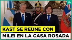 Kast se reúne con Milei en el inicio de su gira por Argentina: fuga de Apablaza marca encuentro