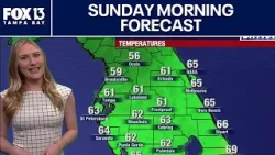 Tampa Weather | Sunday morning forecast