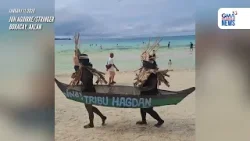 Selebrasyon ng Ati-Atihan sa Boracay, dinagsa ng mga turista at deboto | GMA Integrated News