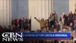 'Pure Joy': Easter Sunrise Service at Lincoln Memorial