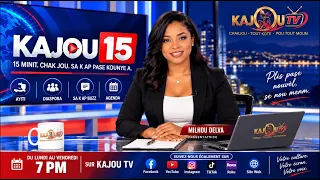KAJOU 15 avec Milhou Delva | Haïti • Diaspora • Sa k ap Buzz | 7 Septembre 2026