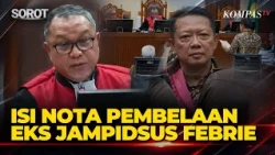 [FULL] Depan Hakim! Febrie Adriansyah Baca Nota Pembelaan, Ungkap Alasan Mundur dari Jampidsus