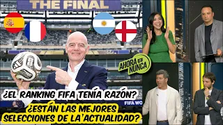 WAS IT ALL WRITTEN? The FIFA RANKING Top 4 will play in the WORLD CUP semifinals | Now or Never