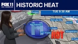 Historic heat wave in Southern California