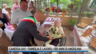 Candida (AV), i 100 anni di Angiolina tra famiglia, lavoro e ricordi