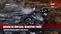 Ankara’da Kimyasal Reaksiyon Paniği | Yağmurun Ardından Duman Ve Koku Başladı