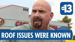 'It's obvious': Patron Claims Roof Issues at Spring Valley Business Were Known