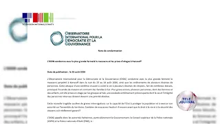 OIDG condemns the massacre and hostage-taking in Kenscoff