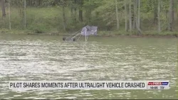 Pilot speaks out after crashing, nearly drowning in Reidsville lake
