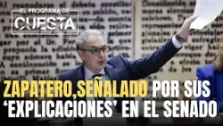 Zapatero, más tocado que nunca: su declaración en el senado enciende las alarmas Zapatero, más tocado que nunca: su declaración en el senado enciende las alarmas