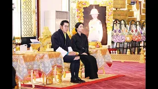 Their Majesties attend Royal Funerary Rites for Late Thai Princess